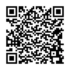 QR код за телефонен номер +12548696562