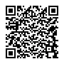 Código QR para número de teléfono +12548698022