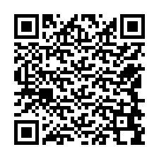 QR-Code für Telefonnummer +12548698026