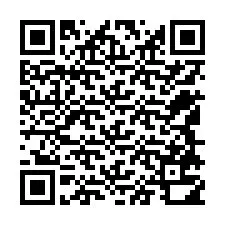 QR-code voor telefoonnummer +12548710961