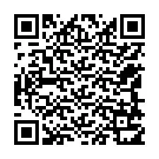 Kode QR untuk nomor Telepon +12548711405