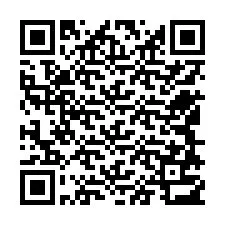 Kode QR untuk nomor Telepon +12548713136