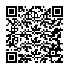 QR-код для номера телефона +12548715925