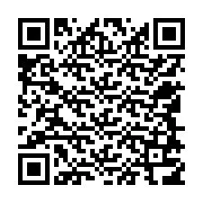 Código QR para número de teléfono +12548716068