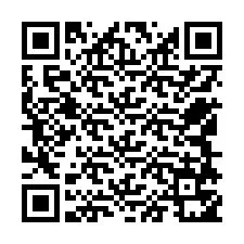 Telefon numarası için QR Kodu +12548751433