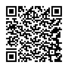 Codice QR per il numero di telefono +12548756230