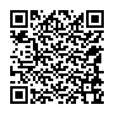 QR-code voor telefoonnummer +12548764840