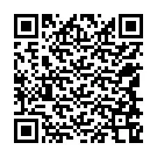 Kode QR untuk nomor Telepon +12548768160