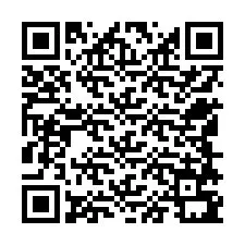 QR код за телефонен номер +12548791494