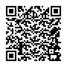 QR Code สำหรับหมายเลขโทรศัพท์ +12548791957