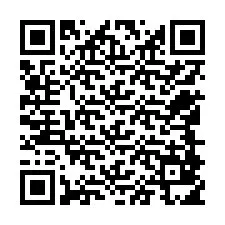 QR-Code für Telefonnummer +12548815489