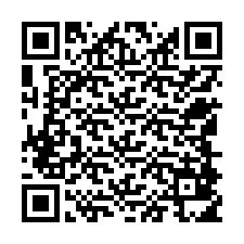 Codice QR per il numero di telefono +12548815494