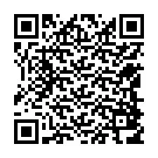 Código QR para número de teléfono +12548816652