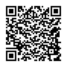 QR код за телефонен номер +12548816655