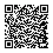 QR код за телефонен номер +12548831368