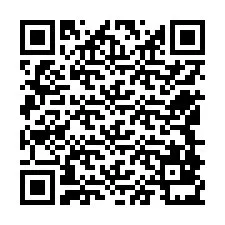 Kode QR untuk nomor Telepon +12548831526