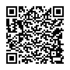 QR-код для номера телефона +12548837959