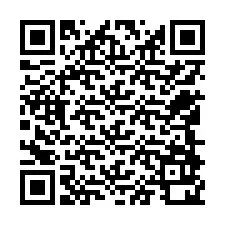 QR Code สำหรับหมายเลขโทรศัพท์ +12548920349