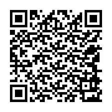 QR-код для номера телефона +12548923834