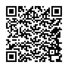 Codice QR per il numero di telefono +12548938666