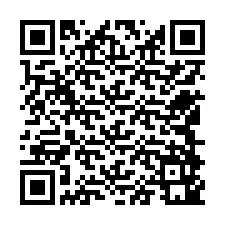 Código QR para número de telefone +12548941636