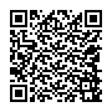 Código QR para número de teléfono +12548941638