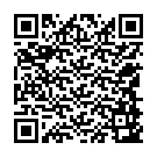 Kode QR untuk nomor Telepon +12548943574