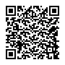 QR-Code für Telefonnummer +12548949299