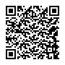 QR-код для номера телефона +12548949825