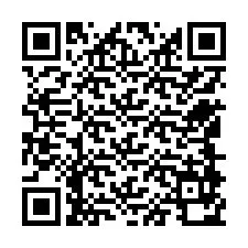 QR код за телефонен номер +12548970486