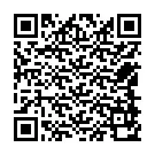 Kode QR untuk nomor Telepon +12548970487