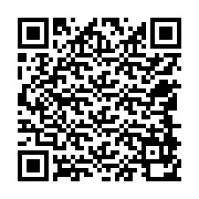 QR-код для номера телефона +12548970488