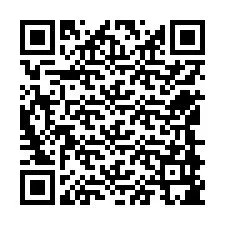 QR-код для номера телефона +12548985156