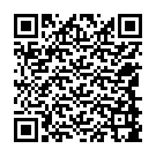 Kode QR untuk nomor Telepon +12548985164