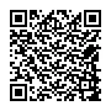 Código QR para número de telefone +12548987257