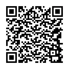 QR-код для номера телефона +12548991230