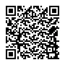 QR Code pour le numéro de téléphone +12548991357