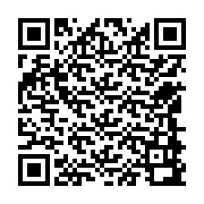 QR код за телефонен номер +12548992056