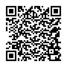 QR код за телефонен номер +12549020560