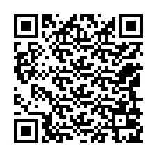 QR kód a telefonszámhoz +12549025545