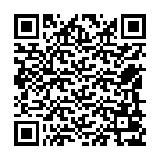 Codice QR per il numero di telefono +12549027557