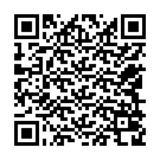 QR kód a telefonszámhoz +12549028639