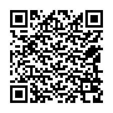 QR код за телефонен номер +12549028643