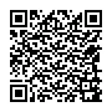 QR Code pour le numéro de téléphone +12549181046