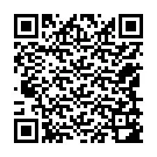 QR-code voor telefoonnummer +12549182195