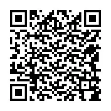 QR код за телефонен номер +12549184222