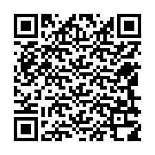 Código QR para número de teléfono +12549318312