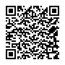 QR Code pour le numéro de téléphone +12549318313