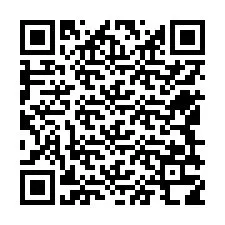 QR Code pour le numéro de téléphone +12549318322