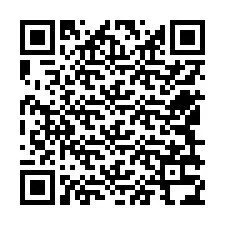 Código QR para número de telefone +12549334936